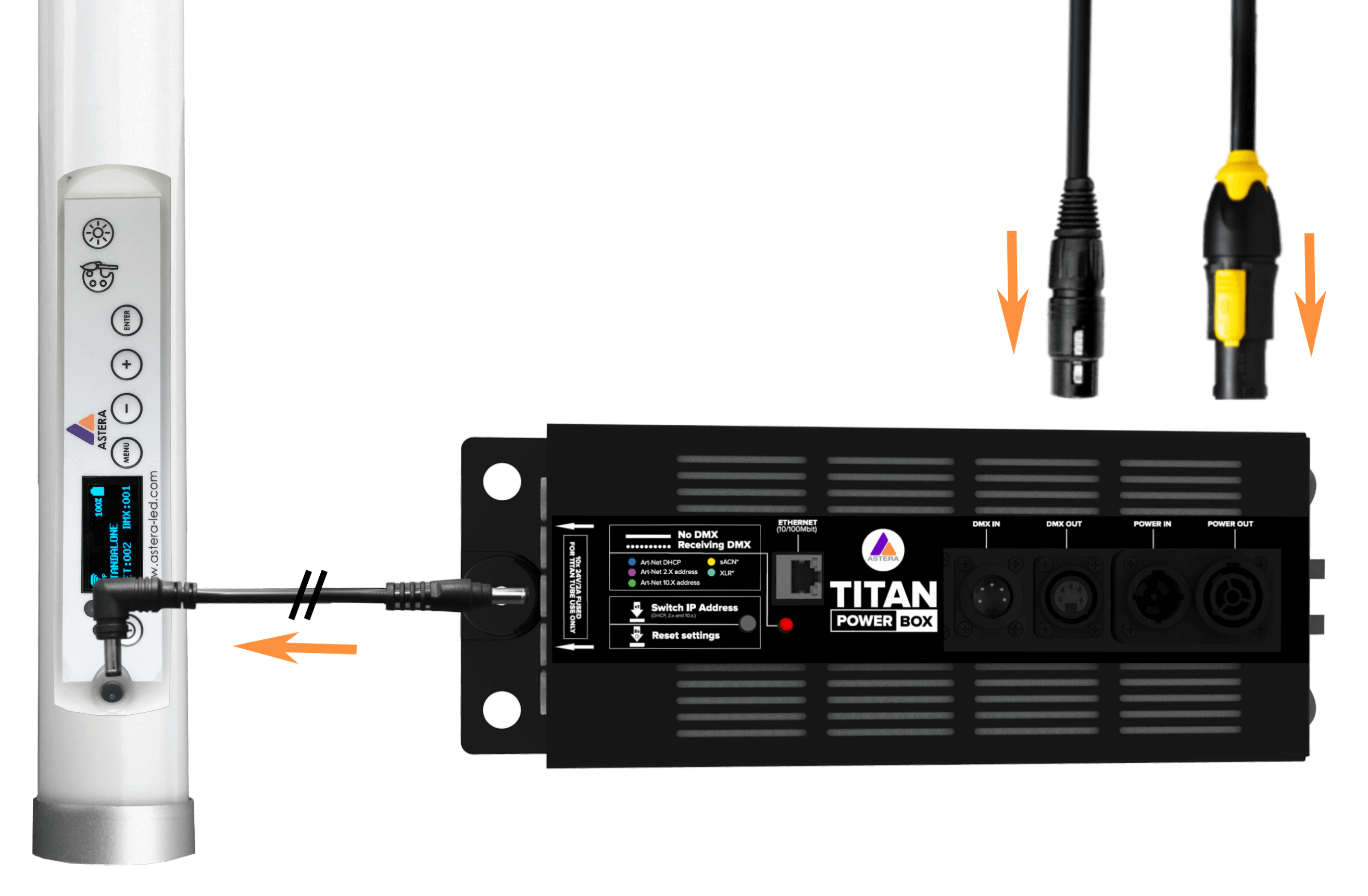 Titan Tube: The Ultimate Film Lighting Tube for TV, Cinema and Photography.